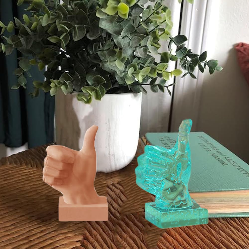 Jiuzcare Moule De Bougie De Geste Je T'Aime Gestes De Bougie Hand Gesture Candle Mould Silicone Candlehand Hand Gesture Candle Diy Creative Gesture Epoxy Mould 3D En Forme De Bricolage Artisanat, Yeah