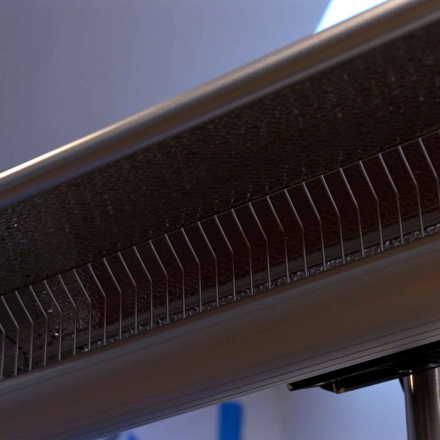 Sined STUFA INFRAROSSI SOFFITTO Calentador de techo reflectante doble de 4000W, Gris