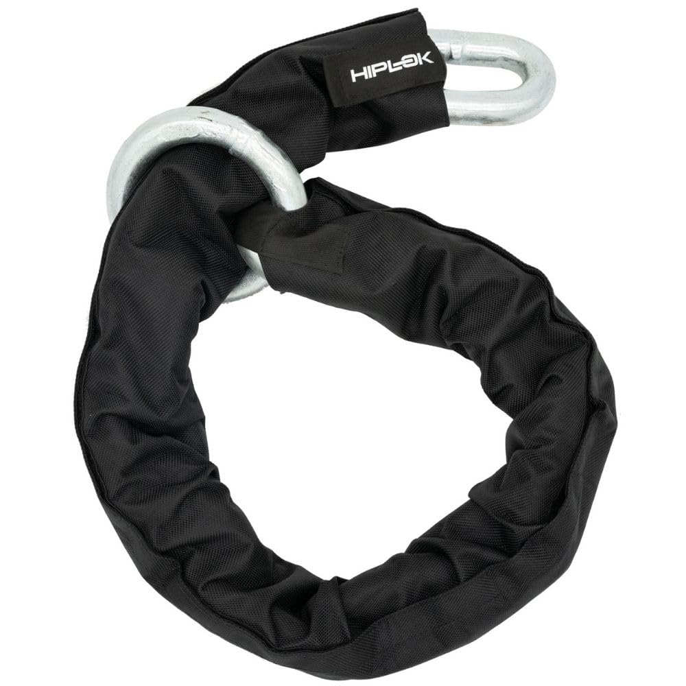 Hiplok Mega Chain Loop Chain, Unisex, All Black, 130 cm Clasp Circumference