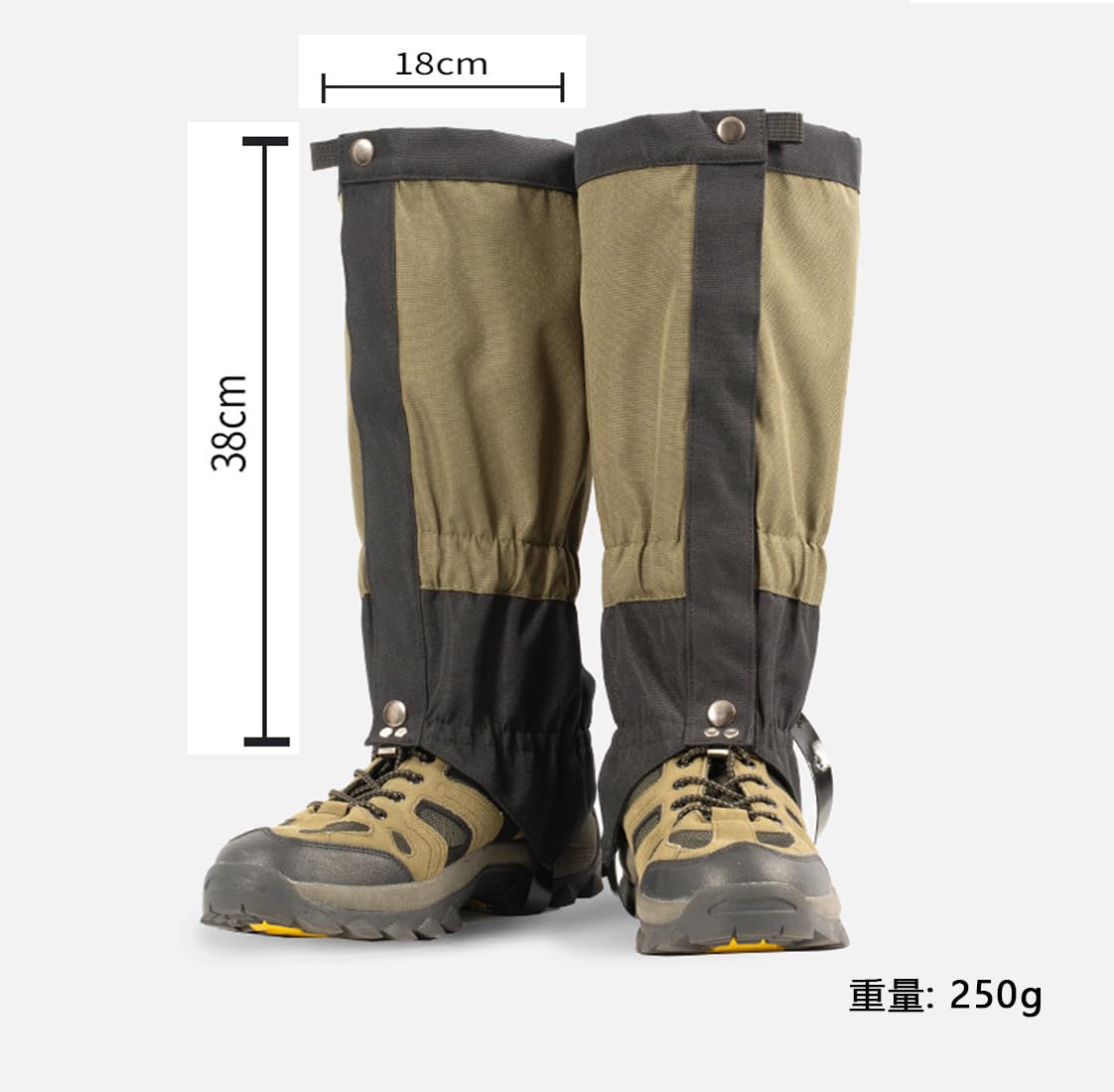 Amazon | YAVINCOL 登山用ゲイター スパッツ 登山 ゲイター