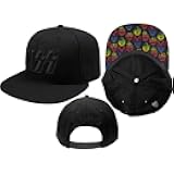 Men's Neon Faces Baseball Cap Adjustable Black
