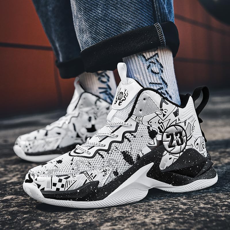 Boy's Basketball Shoes Lightweight Fashion Sneakers3