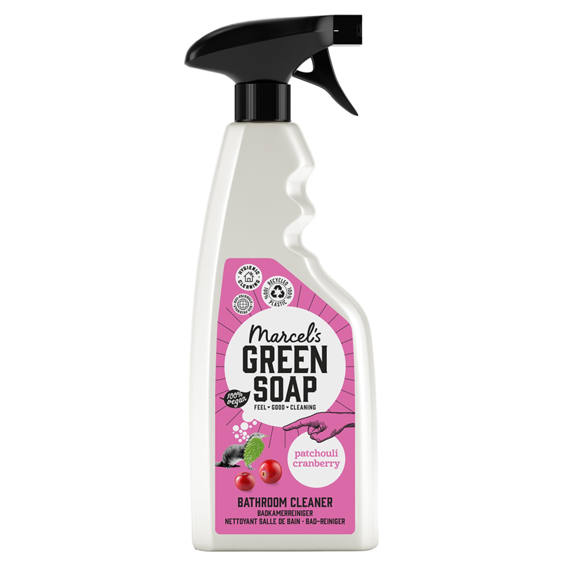 Marcel's Green Soap Bathroom Cleaning Spray Patchouli & Cranberry