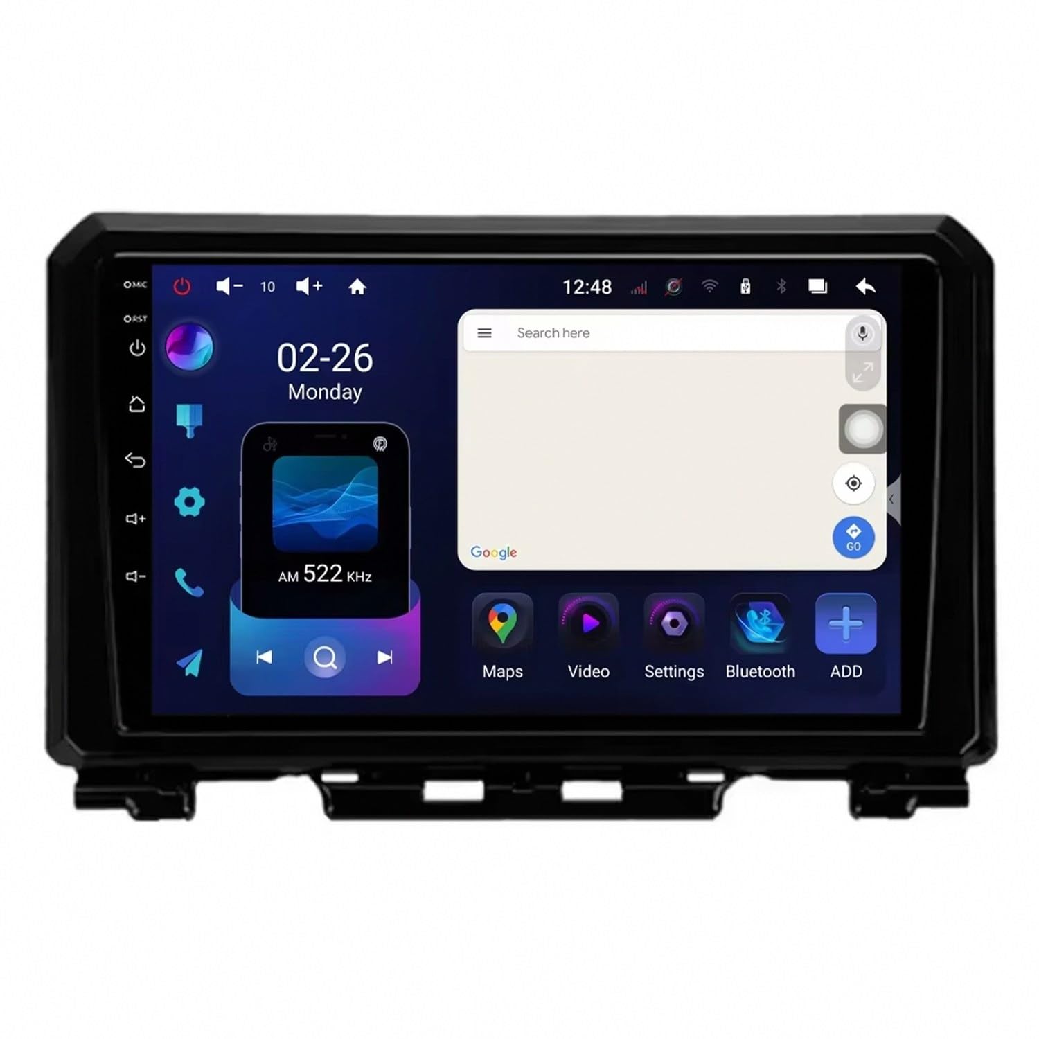 Radio de coche 2 DIN para SsangYong Rexton, soluciona tu navegación con Siri 8