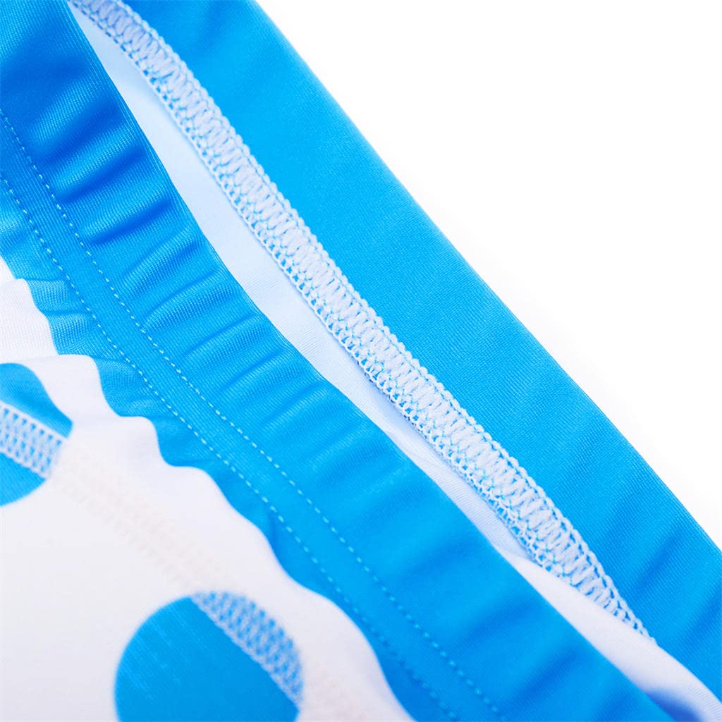 Cuissard de Vélo pour Femme Culotte de Gel Rembourré En Gel Gelé pour - Blanc + bleu, L