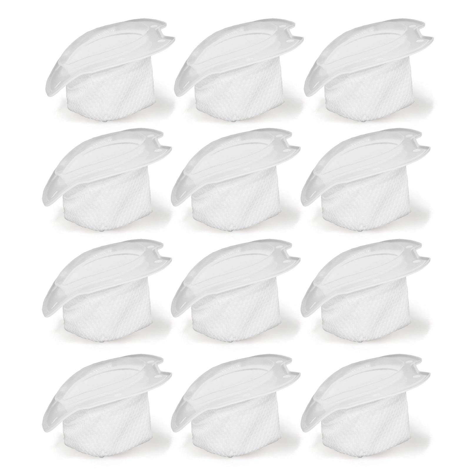 YUEFENG 12 Pack Replacement Filters Compatible with Swiffer Sweep and Vac. Compare to Part #99196