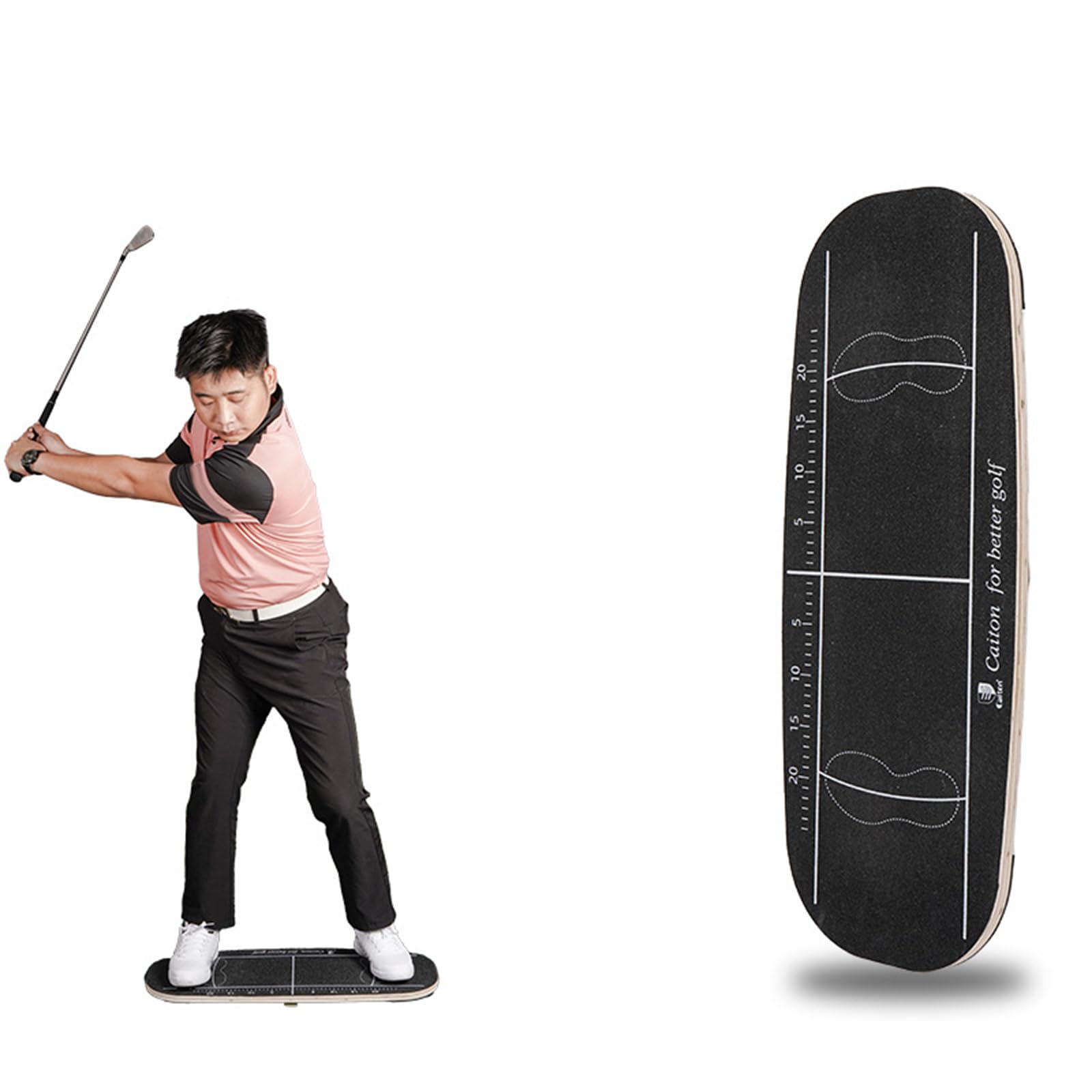 Amazon | DeeRace ゴルフスイングバランスポート ゴルフ 練習