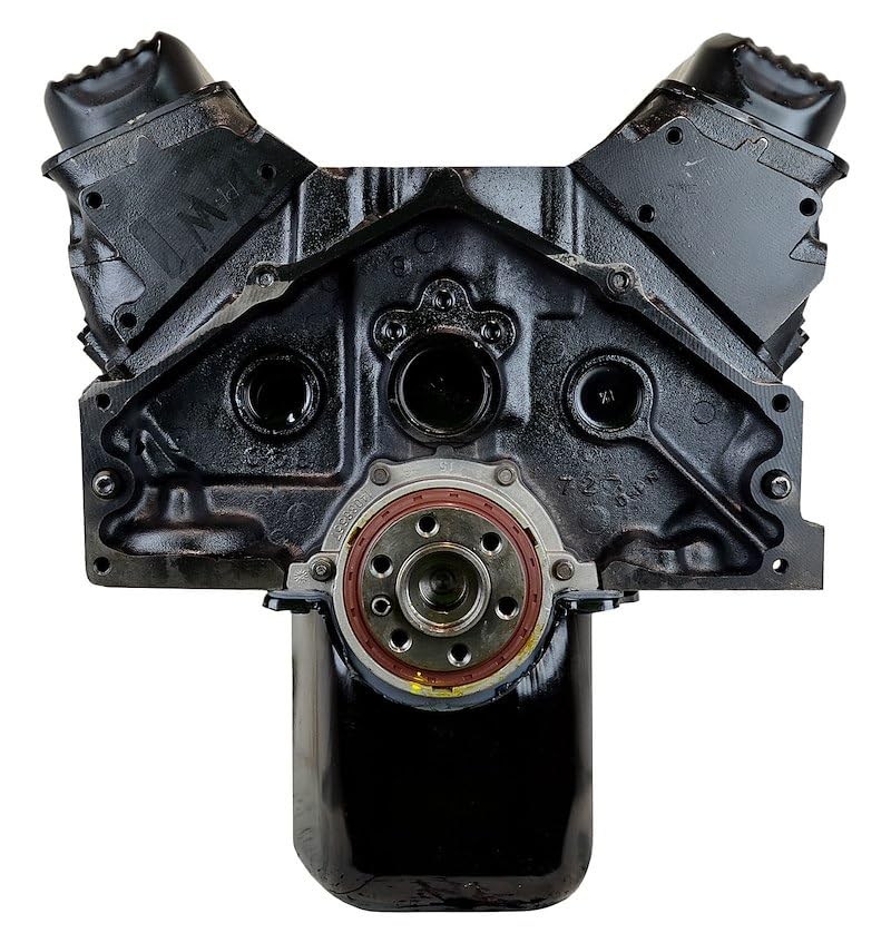 Marine Engine Block - Long Marine 230 Horsepower Cast Block and Cylinder Heads Flat Tappet Cam Steel Front Cover With 1 Piece Rear Seal2