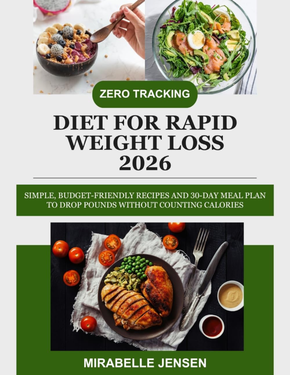 Zero Tracking Diet for Rapid Weight Loss 2026: Simple, Budget-Friendly Recipes and 30-Day Meal Plan to Drop Pounds Without Counting Calories
