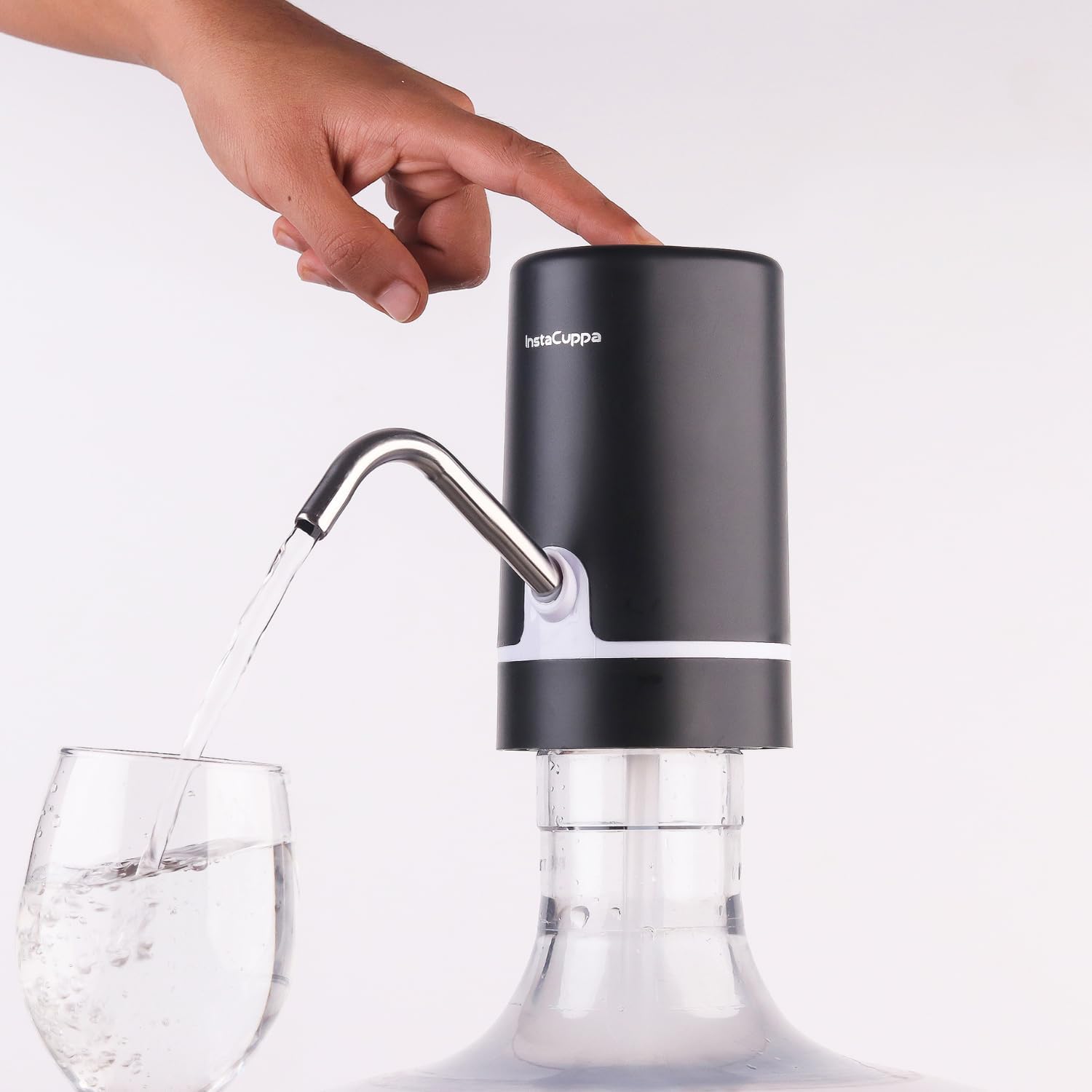 Mini Portable Water Dispenser Pump, USB Rechargeable Automatic Drinking Water Bottle Pump for Home, Office, Kitchen & Travel-image-30