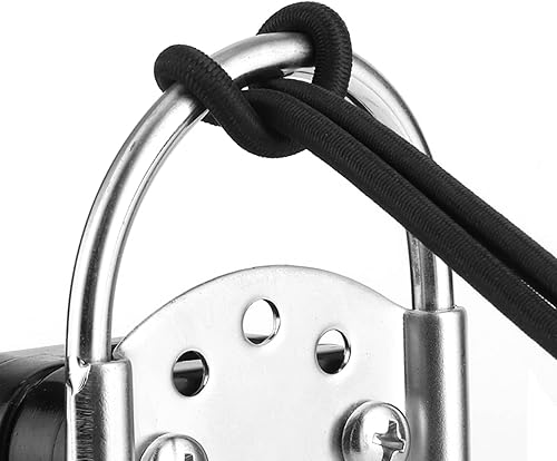 Miniatura 7 de Boat Life - Soporte de anillo de almacenamiento de anillo de acero inoxidable sólido de 4.5 pulgadas, soporte de anillo de boya salvavidas de ángulo