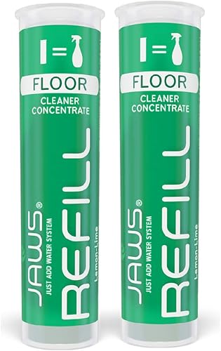 Miniatura 1 de JAWS Paquete de recambio de limpiador de pisos de madera dura. Incluye 2 cápsulas de recarga. Suministros de limpieza recargables.