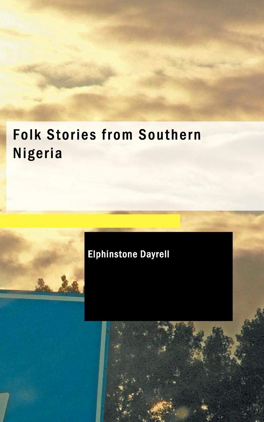 Buy Folk Stories from Southern Nigeria — BookShops.in