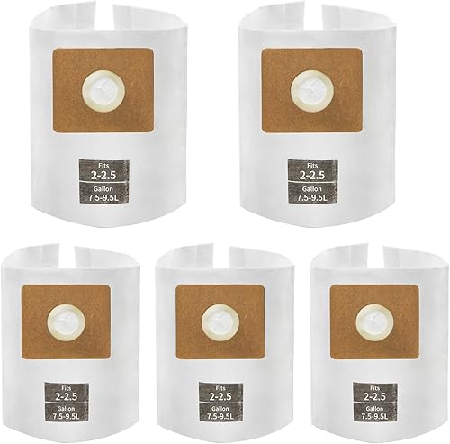 Miniatura 49 de Bolsas para aspiradora de 10 a 14 galones, tipo F 90662 9066200 9066233; tipo I 90672 9067200 9067233; VF2005, bolsas de filtro de vacío desechables