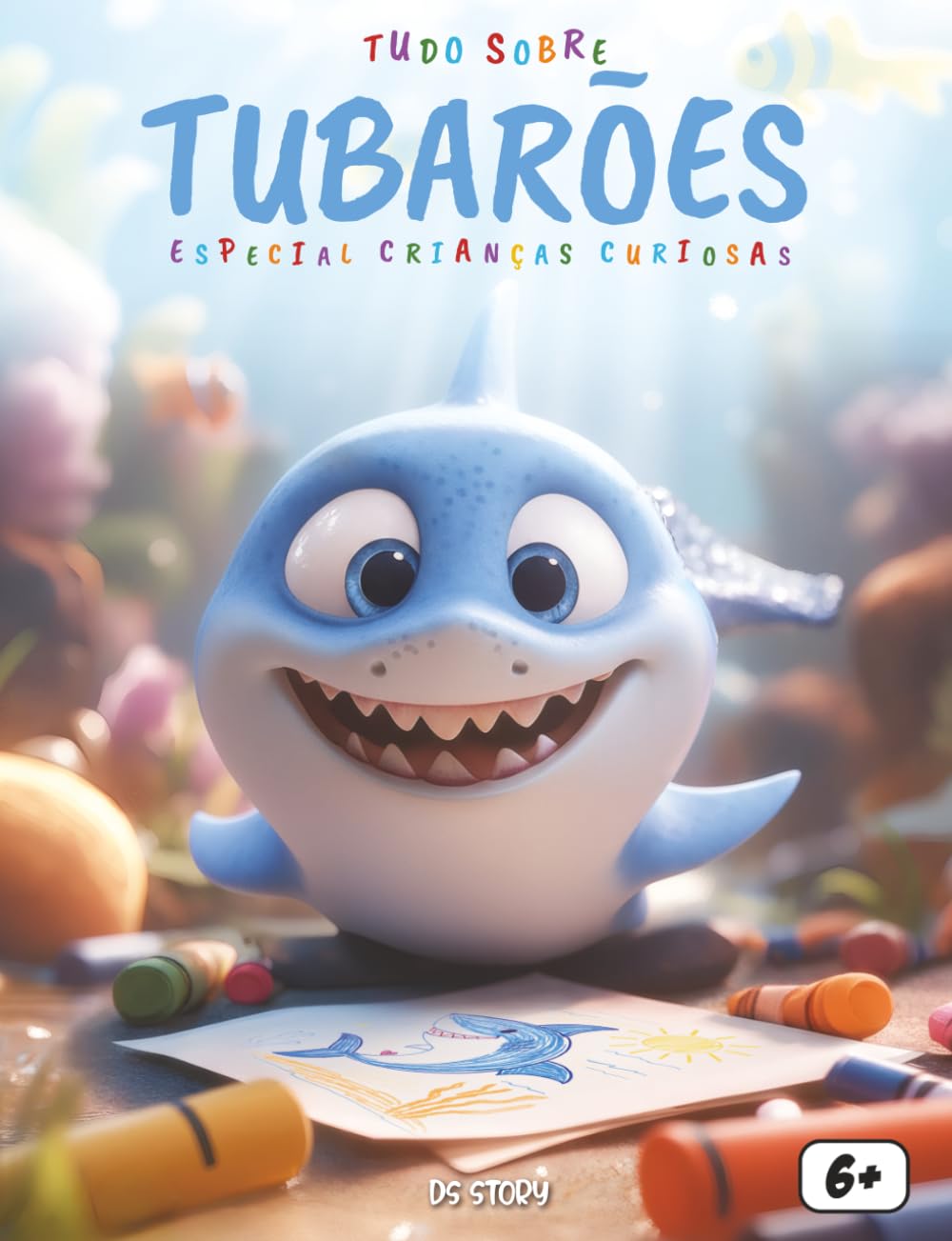Tudo sobre os Tubarões.: Subtítulo: Um livro educativo e divertido sobre tubarões com curiosidades fascinantes, perguntas e respostas,