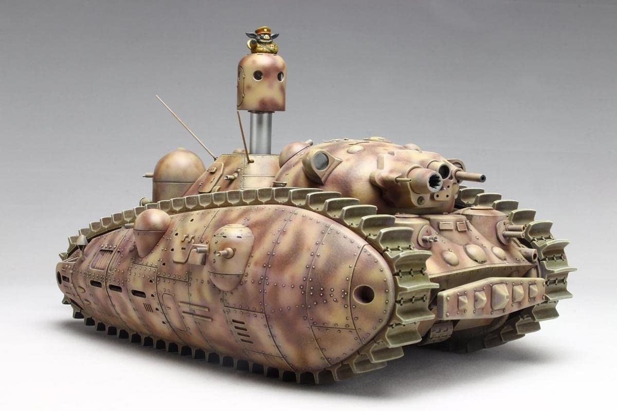 Amazon.co.jp: プラッツ SPG-1 1/72 宮崎駿の雑想ノート 夢の多砲塔