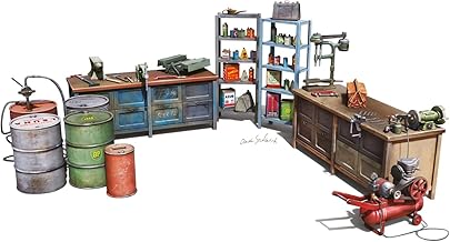 MiniArt - 1/48 Garage Workshop (1/24)*