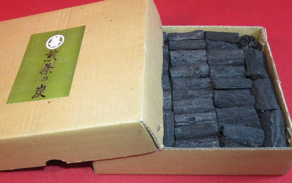 Amazon.co.jp: 茶道具『煎茶炭1㎏「丸善煎茶の炭」』煎茶用炭①