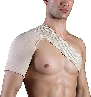 SPOBTRACE Shoulder Brace For Torn Rotator Cuff For Men Women, Adjustable Shoulder Compression Sleeve