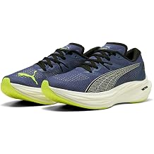 Puma Deviate Nitro 3 Men's Running Shoes Sneaker Neutral Blue Crystal-PUMA Black - Blue