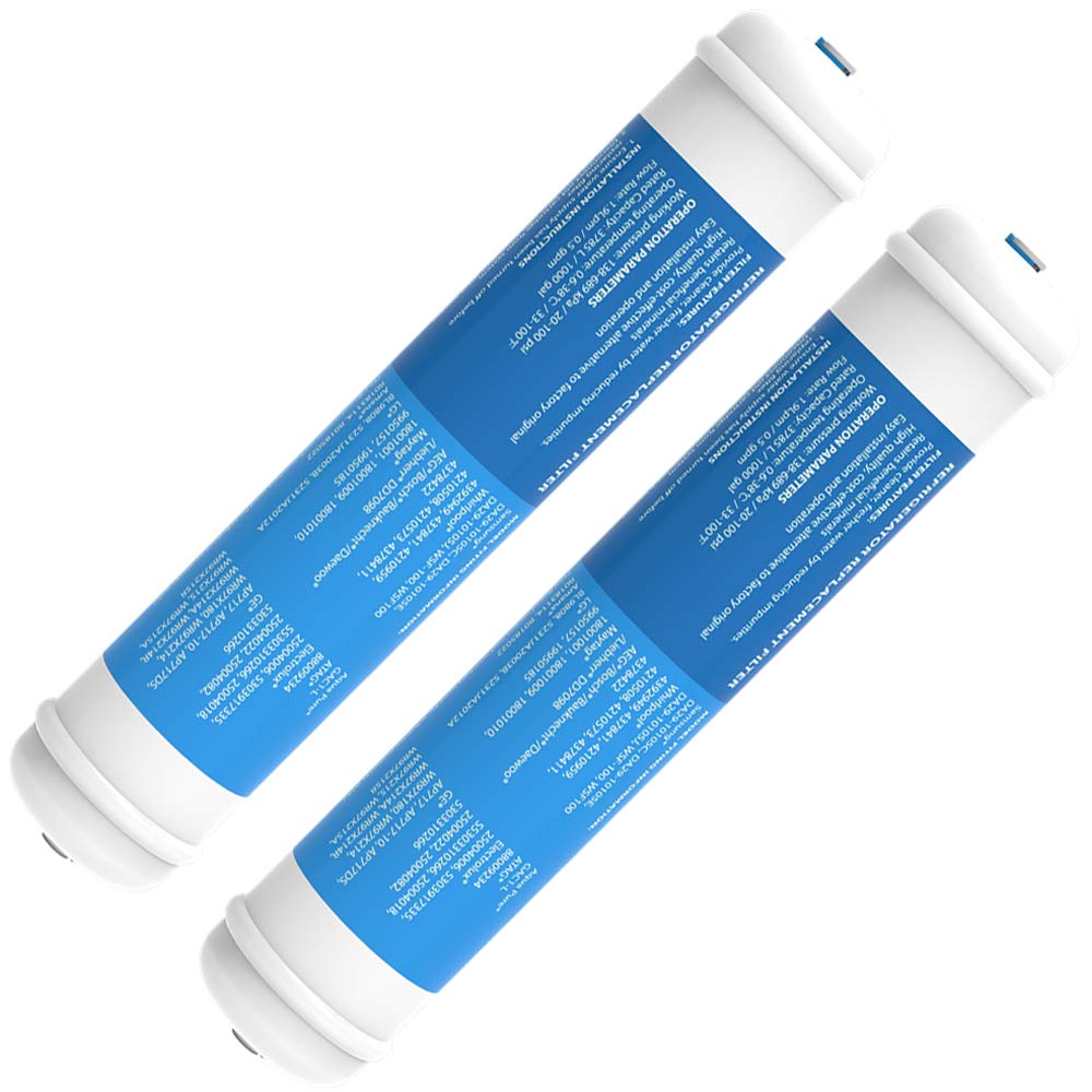 Buy 2 Pack Inline Water Filter 1/4" QuickConnect Replacement Cartridge