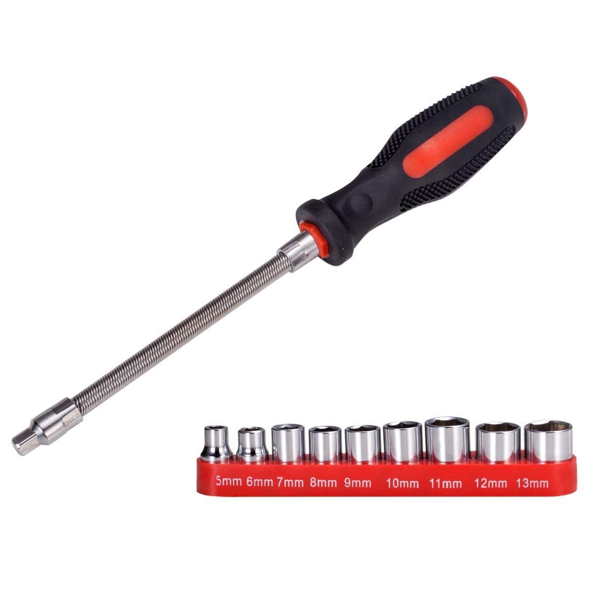 LesiyouClutch Cover Removal Tool with Reversible Socket for Polaris RZR 900 XP 1000 Turbo RS1 Ranger Can Am