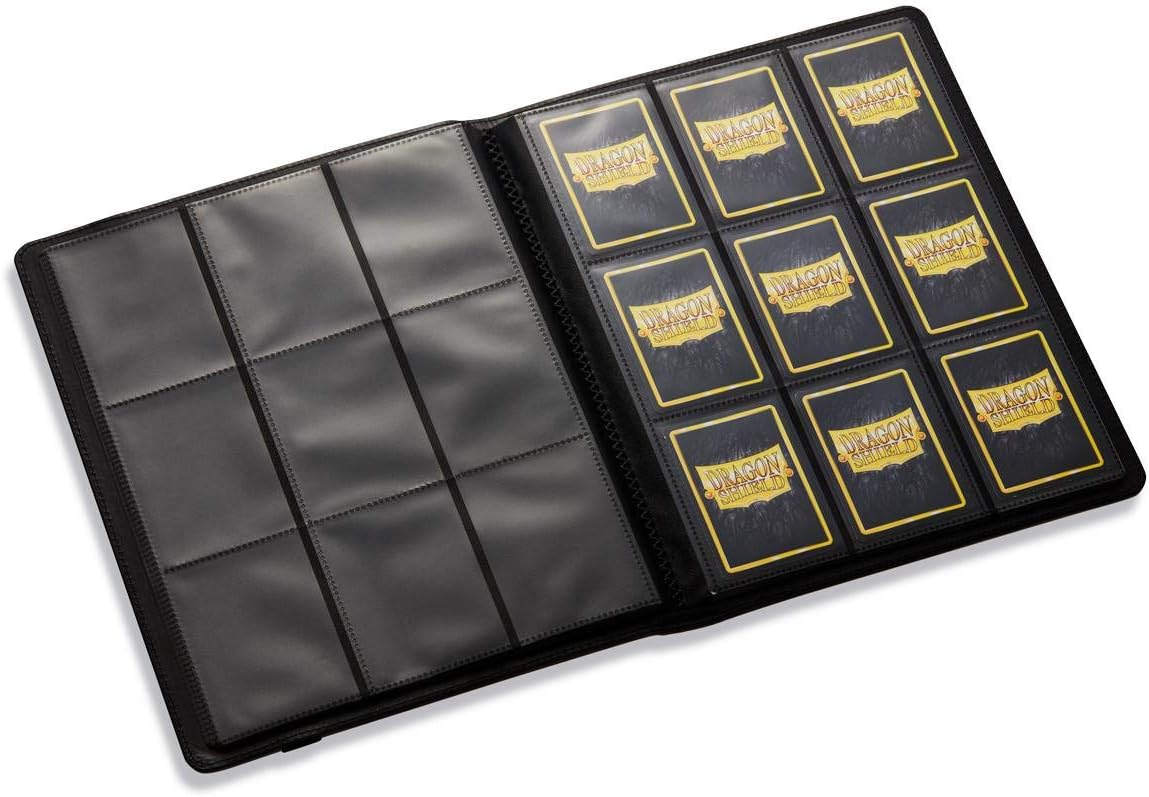Rendshear Red Dragon Shield Codex 9 Pocket Portfolio 18 360 Card Storage Binder