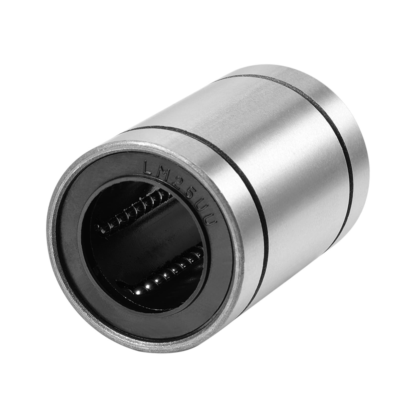 QUARKZMAN 12Pcs Cojinetes Lineales Lm25Uu Diámetro de Perforación de 25mm Diámetro Exterior de 40mm Longitud de 59mm para Cnc Impresora 3D