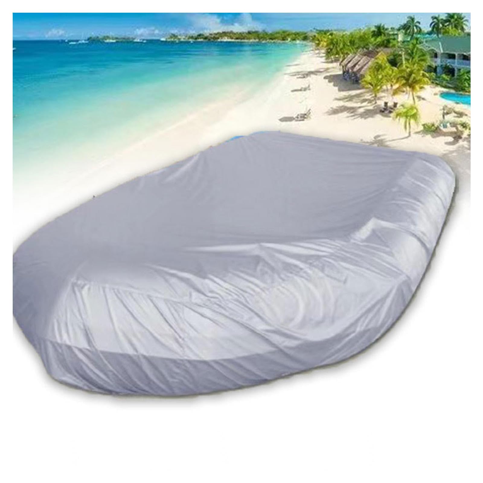 Copri Consolle Gommone 7 Dimensioni Coperture per Barche Resistente ai Raggi UV Copertura per Piccola Imbarcazione per Piccoli Gommoni E Gommoni Rigidi,270 * 165 * 46cm