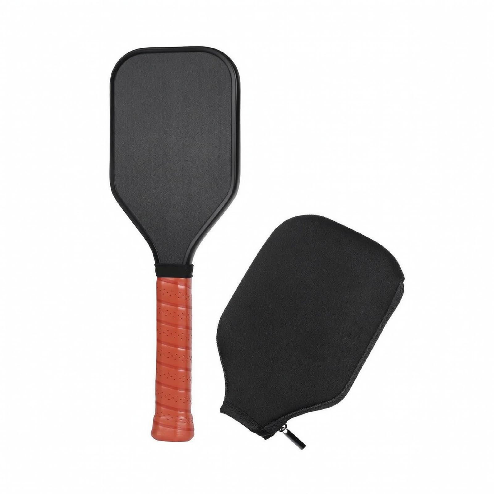 Pickleball-Trainingsschläger | Strukturiert, leicht, Pickleball-Schläger mit Hülle, für Sporthalle