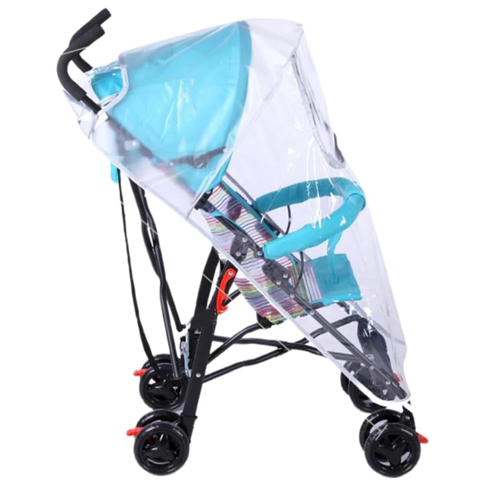 Cubierta de Lluvia para Cochecito,Protector Lluvia Universal Silla De Paseo,Cubierta Lluvia Cochecito Bebé Carrito,Cubierta Lluvia Cochecito Bebé Plástico,Universal Contra Lluvia Cochecitos
