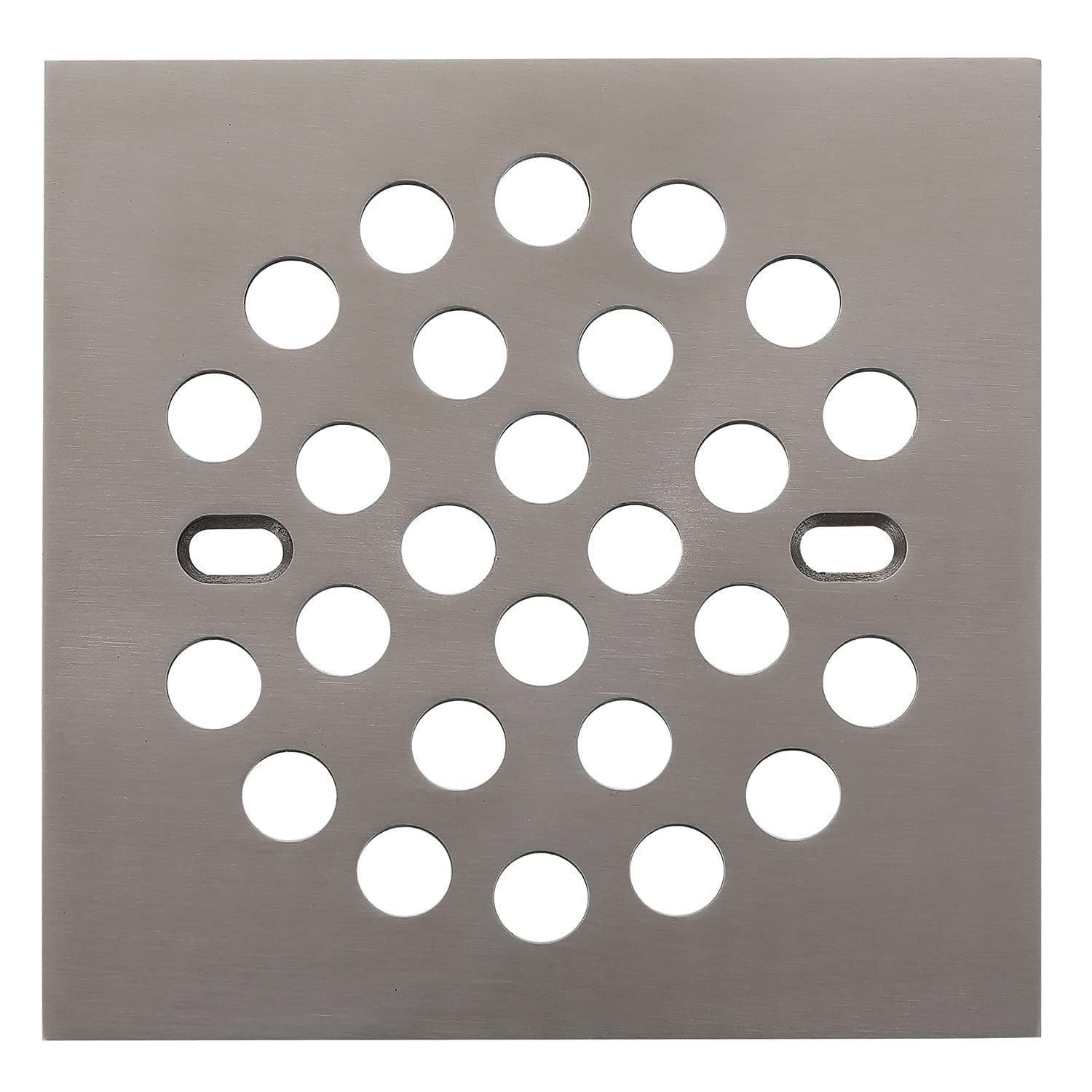 Fermaporta 24 X 30 Mm Per Pavimento, Acciaio Laccato Bianco Con Gomma Protettiva Bianca Montaggio A Vite Evi Herrajes 90908433