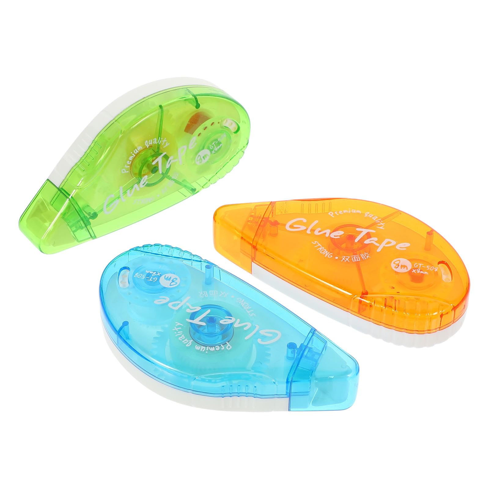 SHINEOFI 9stücke Doppelseitiges Klebeband Klare Selbstklebende Tapes Für Schule Büro Und Handwerk Stark Haftend Einfach Zuschneidbar Transparentes Design Für Vielseitige Anwendungen