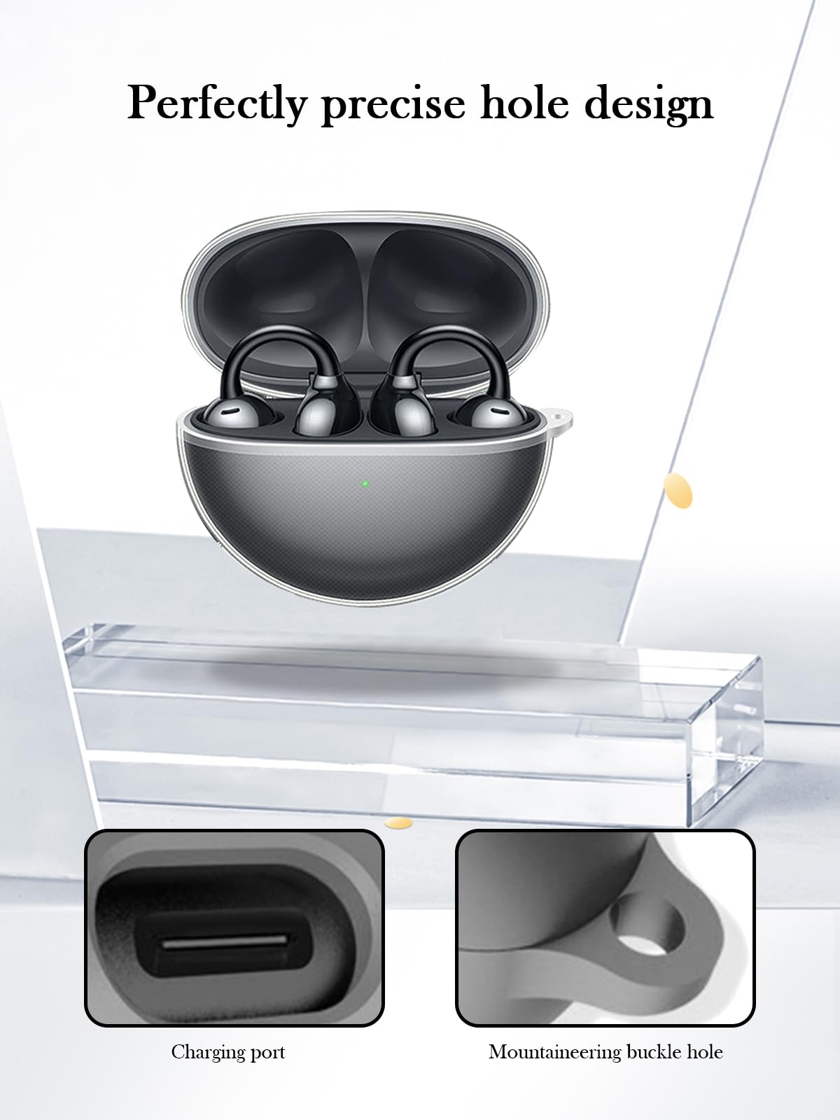 Amazon.com: Case for Huawei FreeClip Open Ear Bluetooth Earphones