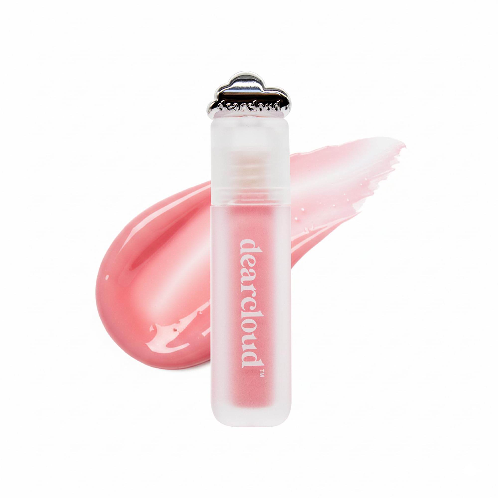 dearcloud Super Jelly Lip Plumper – Lip Gloss Plumper with Hyaluronic Acid & Capsicum – Plumping Lip Gloss for Women - Candy Latte (.13 fl oz oz)