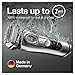 Braun Electric Razor for Men, Waterproof Foil Shaver, Series 9 9390cc, Wet & Dry Shave, with Pop-Up Beard Trimmer for Grooming, Cleaning & Charging SmartCare Center and Leather Travel Case, Silver