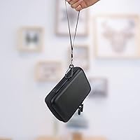 Vista 6 de Lacdo Estuche de transporte de disco duro para SanDisk Professional G-Drive ArmorATD - Disco duro externo portátil resistente HDD USB-C USB 3.2 Gen