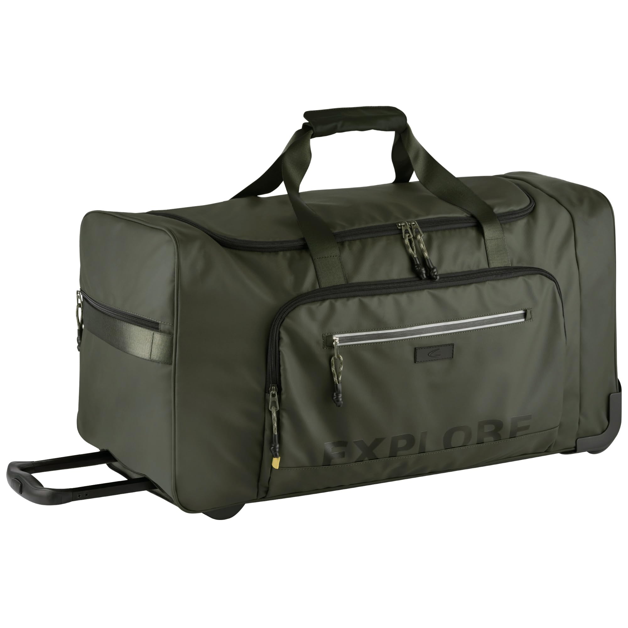 camel active Reisetasche mit Rollen Explore Travel Bag khaki Reisetasche mit Rollen