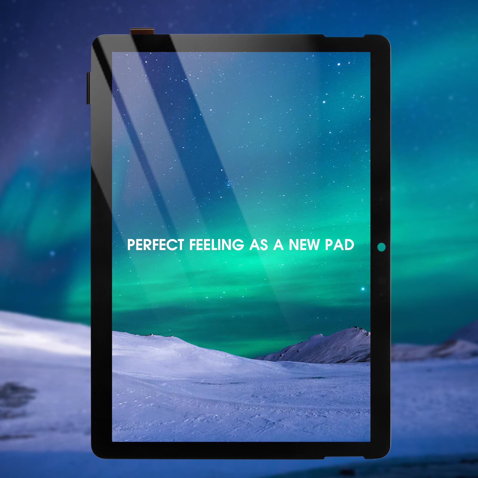 Ersatzbildschirm für Microsoft Surface Go 2 für Surface Go 3 LCD-Display, Digitizer 1901, 1926, 1927, Touchscreen, Montage mit Reparaturwerkzeugen (Schwarz, 26,7 cm)