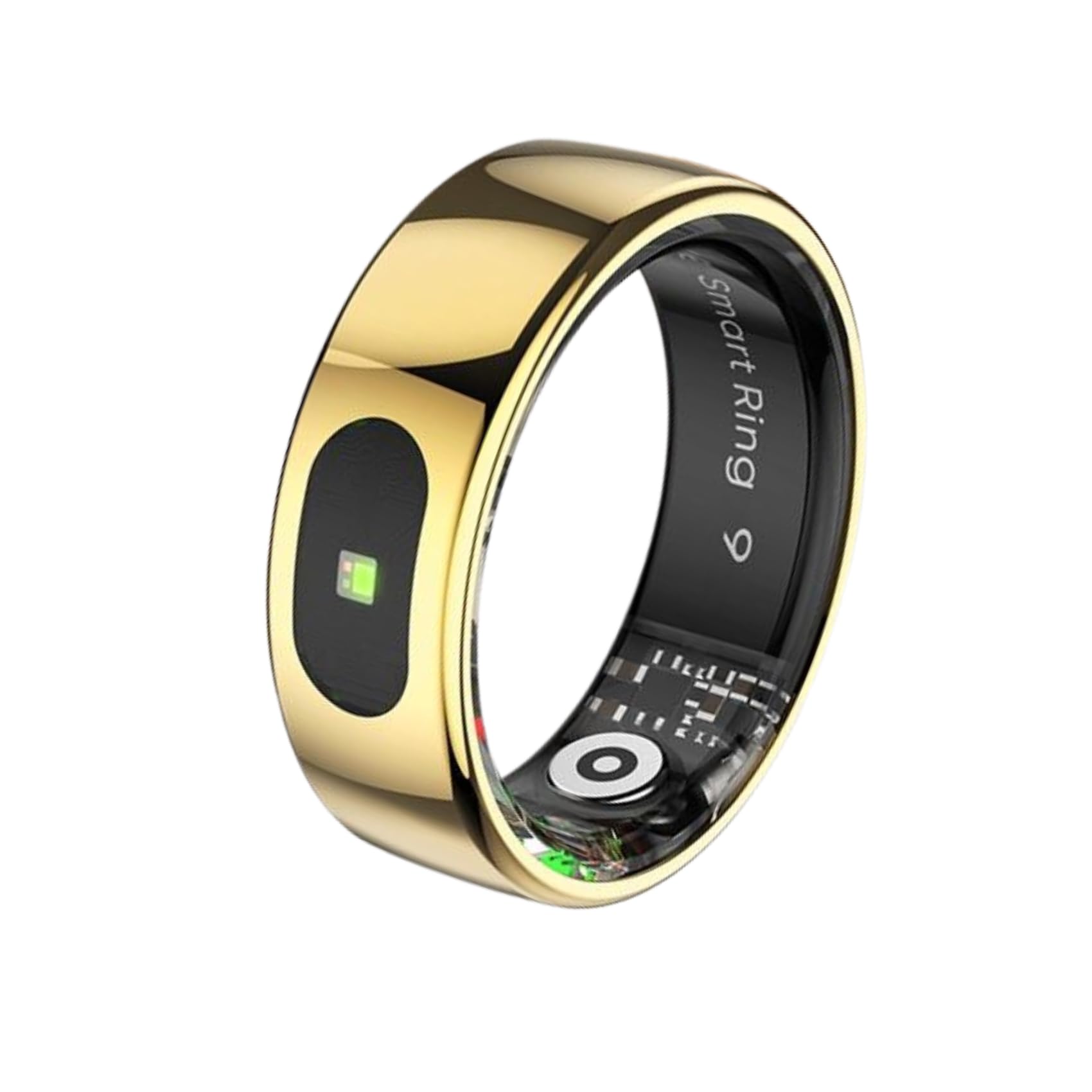 The future X Smart Ring R08 – Advanced Health & Fitness Tracker | Heart Rate, Sleep & Activity Monitor | Waterproof Smart Ring for Men & Women (Gold, 13, 22.4 mm)-image-21