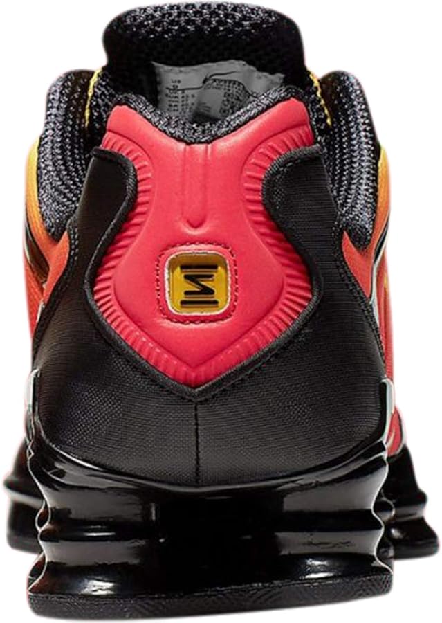 Amazon | Nike Shox TL メンズシューズ(AV3595-004、ブラック/アマリロ