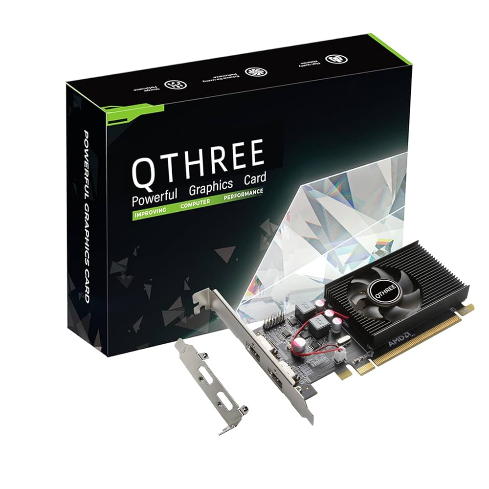Radeon HD 6570 ロープロファイルグラフィックスカード Amazon | QTHREE Radeon HD 6570 ロープロファイルグラフィック
