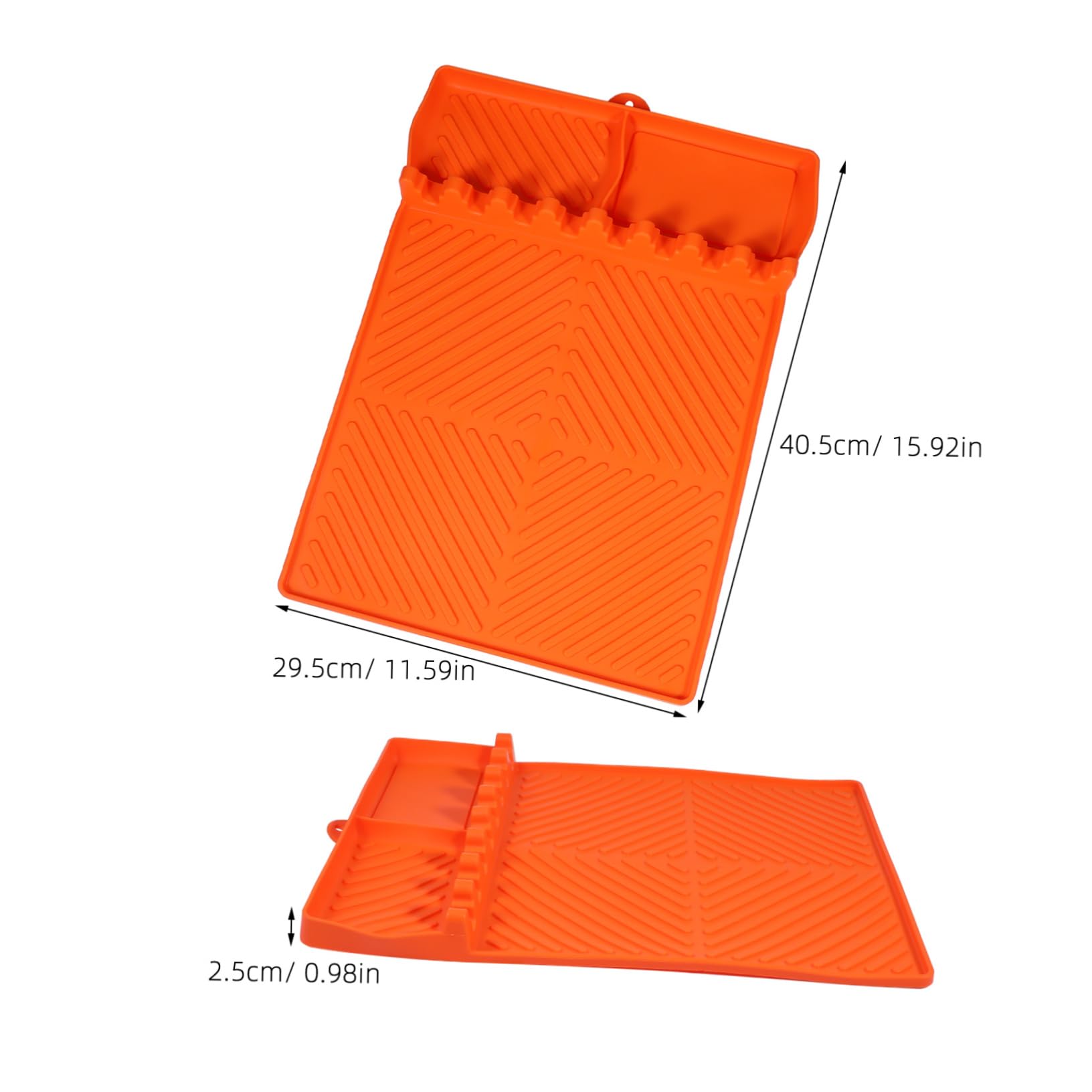 GANAZONO Grill Mat for Outdoor Grill Silicone Bbq Tool Mat Griddle Cover Side Table Pad Easy to Store Clean