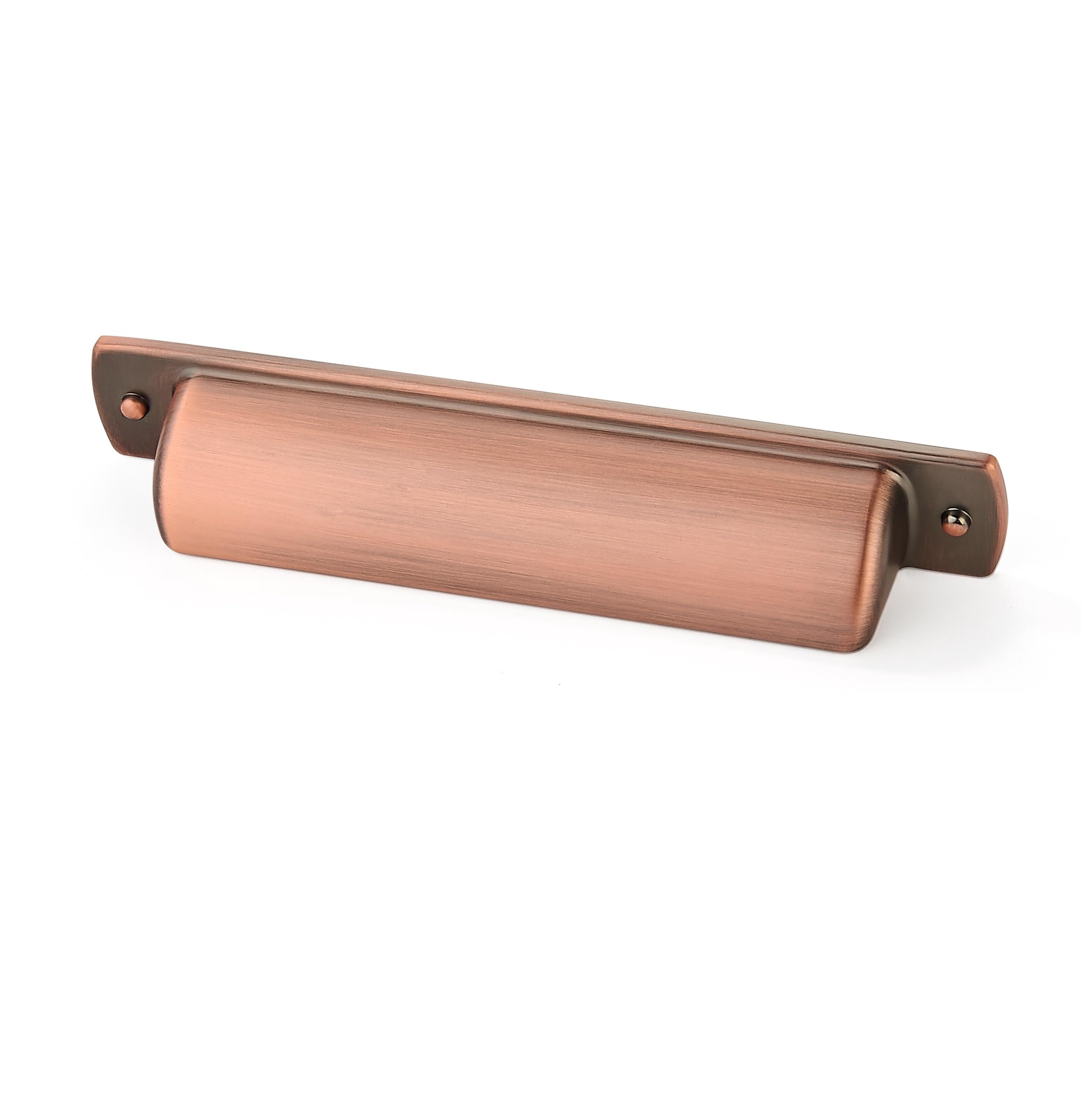 khtumeware 10 Pack 3-3/4"(96mm) Vintage Drawer Pulls Brushed Antique Copper Cabinet Bin Cup Pulls Kitchen Hardware Cabinet Handles Drawer Handles Knobs. — image 1