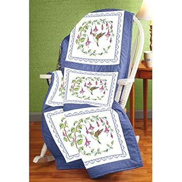 quilt blocks stamped embroidery