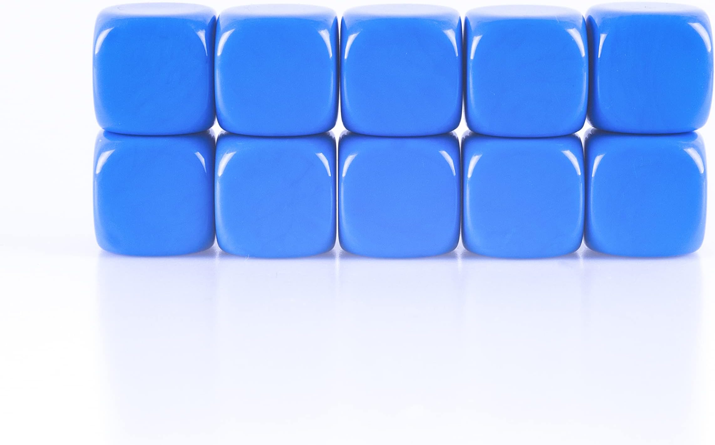 22MM Rounded Blank Six Sided Dice Teaching Created Sesources Game Teaching Plastic Cubes Four Colors Choosable