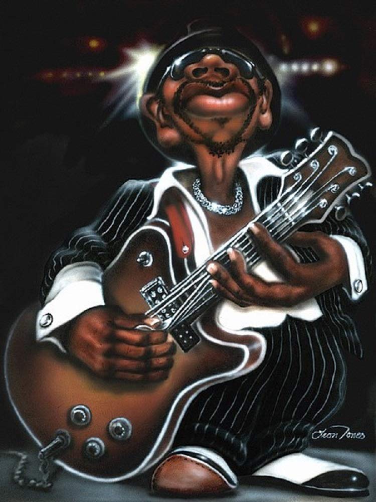 Amazon.com: Picture Peddler Jazzman Cool by Leonard Jones African Amazon.com: Picture Peddler Jazzman Cool by Leonard Jones African