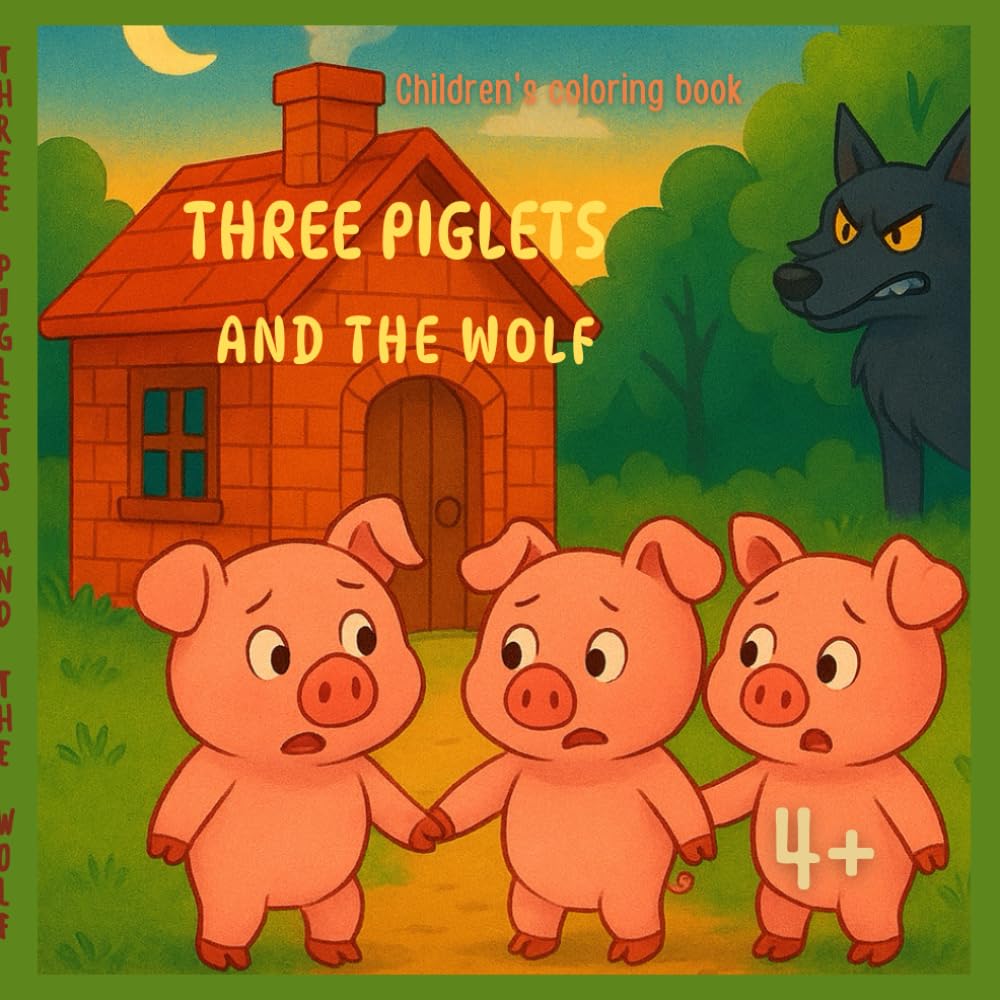 THREE PIGLETS AND THE WOLF (The Three Little Pigs)