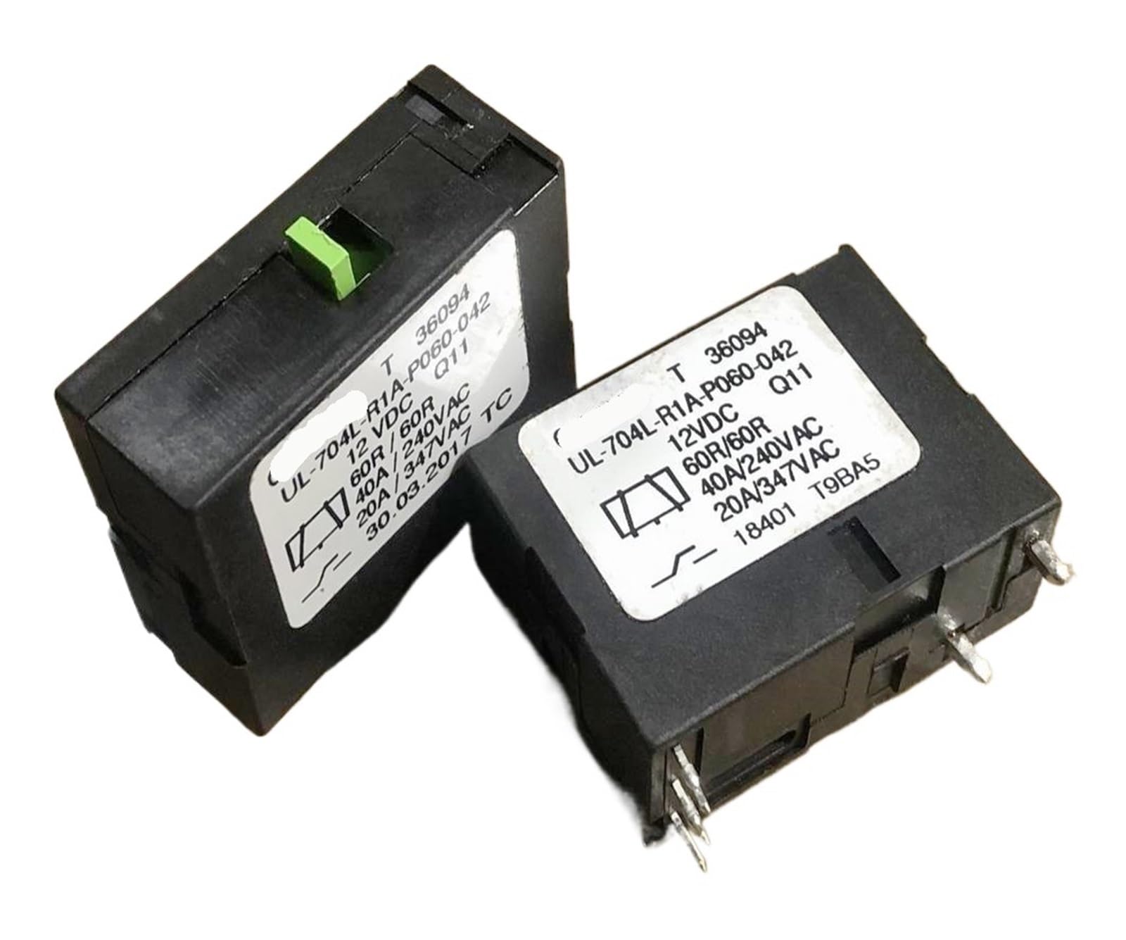 Relais UL-704L-R1A-P060-042 12VDC à 5 broches pour circuits électroniques