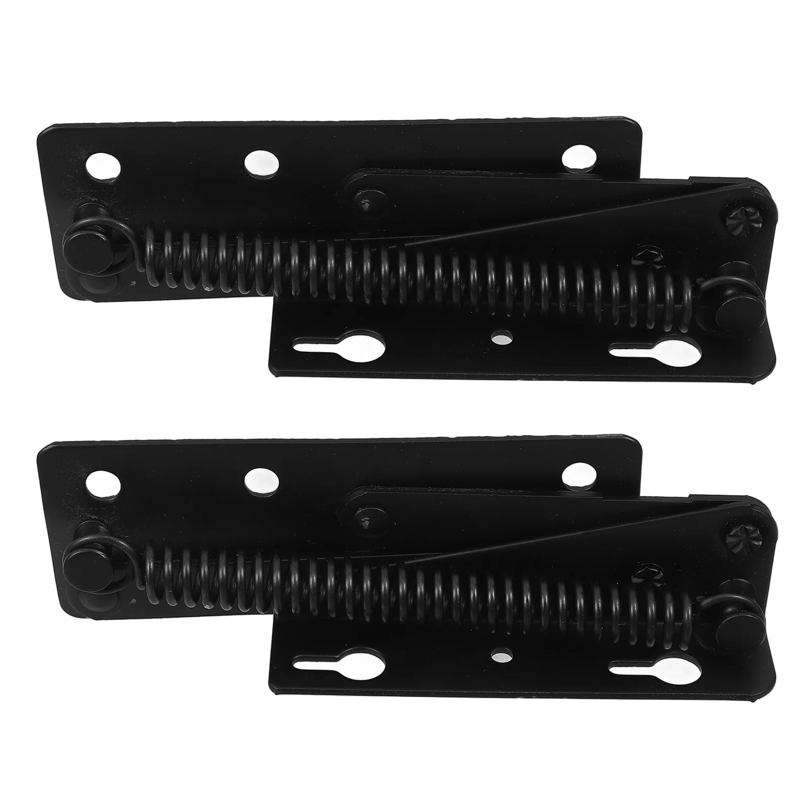 Cabinet Flap Stay Hinge 2Pcs Spring Hinge Coffee Table Lift Top Hardware Corner Cabinet Drop Down Door Lifting and Up Hinges Black